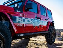 Jeep JL Side Step Sliders For 18-23 Wrangler JL 4 Door Models Set Rock Slide Engineering