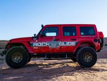 Jeep JL Side Step Sliders For 24-25 Wrangler JL 4 Door Models Set Rock Slide Engineering