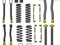 Wrangler JL 392 2.5 Inch Premium Lift Kit For 18-PresentWrangler JL Clayton Offroad