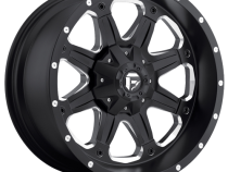 Aluminum Wheels 16X8 Boost D534 5 On 139.7 Black Milled 108 Bore 1 Offset Multi Spoke Fuel Off Road Wheels
