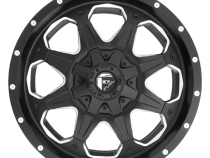 Aluminum Wheels 17X9 Boost D534 5 On 114.3/5 On 127 Black Milled 78.1 Bore -12 Offset Multi Spoke Fuel Off Road Wheels