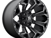 Aluminum Wheels 17X8.5 Assault D546 5 On 108/5 On 127 Matte Black/Milled 71.5 Bore 25 Offset 8 Spoke Fuel Off Road Wheels