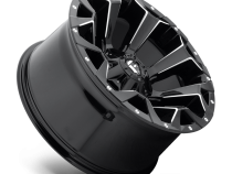 Aluminum Wheels 17X8.5 Assault D546 5 On 108/5 On 127 Matte Black/Milled 71.5 Bore 25 Offset 8 Spoke Fuel Off Road Wheels