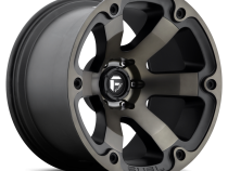 Aluminum Wheels 20X9 Beast D564 5 On 127 Matte Black/Machined Dark Tint 78.1 Bore 1 Offset 6 Spoke Fuel Off Road Wheels