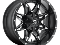 Aluminum Wheels 20X9 Lethal D567 6 On 135/6 On 139.7 Matte Black Milled 106.4 Bore 1 Offset Fuel Off Road Wheels