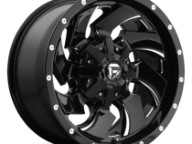 Aluminum Wheels 20X10 Cleaver D574 5 On 114.3/5 On 127 Gloss Black/Milled 78.1 Bore -18 Offset 8 Spoke Fuel Off Road Wheels
