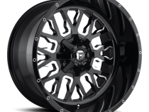 Aluminum Wheels 20X9 Stroke D611 5 On 114.3/5 On 127 Gloss Black/Milled 78.1 Bore 1 Offset Fuel Off Road Wheels