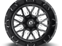 Aluminum Wheels 20X9 Stroke D611 5 On 114.3/5 On 127 Gloss Black/Milled 78.1 Bore 1 Offset Fuel Off Road Wheels