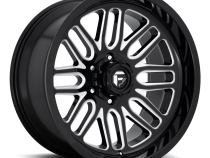 Aluminum Wheels 22X12 Ignite D662 8 On 165.1 Gloss Black Milled 125.1 Bore -43 Offset Fuel Off Road Wheels