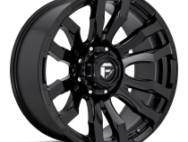 Aluminum Wheels 20X8.25 Blitz D675 8 On 165.1 Gloss Black 117 Bore -246 Offset Multi Spoke Fuel Off Road Wheels