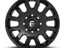 Dually Wheels 20X8.25 Blitz Dually D675 8 On 165.1 Gloss Black 121.5 Bore 105 Offset Multi Spoke Front Dually Fuel Off Road Wheels