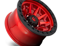 Aluminum Wheels 20X9 Covert D695 5 On 127 Candy Red Black Bead Ring 71.5 Bore 1 Offset Multi Spoke Fuel Off Road Wheels
