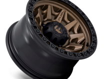 Aluminum Wheels 20X10 Covert D696 5 On 127 Matte Bronze Black Bead Ring 71.5 Bore -18 Offset Multi Spoke Fuel Off Road Wheels