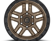 Aluminum Wheels 17X9 AMMO D702 5 On 127 Matte Bronze W/Black Bead Ring 71.5 Bore 1 Offset 5 Spoke Fuel Off Road Wheels
