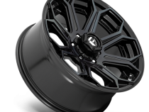 Aluminum Wheels 20X9 Siege D704 5 On 150 Gloss Black Machined Double Dark Tint 110.2 Bore 1 Offset Fuel Off Road Wheels