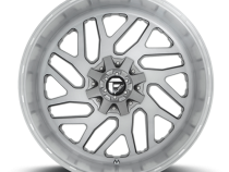 Aluminum Wheels 26X12 Triton Platinum D715 5 On 127/5 On 139.7 Brush Gunmetal Gray/Clear Tint 87.1 Bore -44 Offset Mesh Spoke Fuel Off Road Wheels
