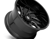 Aluminum Wheels 24X14 Runner D741 6 On 139.7 Gloss Black Milled 106.1 Bore -75 Offset Fuel Off Road Wheels