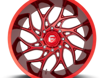 Aluminum Wheels 24X14 Runner D742 5 On 127 Candy Red Milled 71.5 Bore -75 Offset Fuel Off Road Wheels