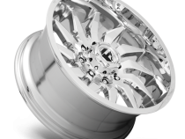 Aluminum Wheels 22X10 Saber D743 8 On 165.1 Chrome 125.2 Bore -18 Offset Fuel Off Road Wheels