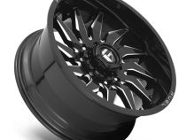 Aluminum Wheels 20X9 Saber D744 5 On 127 Gloss Black Milled 71.5 Bore 1 Offset Fuel Off Road Wheels