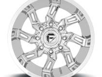 Aluminum Wheels 22X10 Lockdown D746 5 On 127 Chrome 71.5 Bore -18 Offset Fuel Off Road Wheels