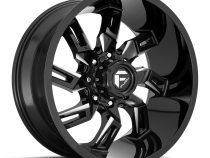 Aluminum Wheels 20X10 Lockdown D747 5 On 127 Gloss Black Milled 71.5 Bore -18 Offset Fuel Off Road Wheels