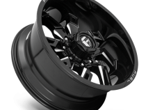 Aluminum Wheels 20X9 Lockdown D747 5 On 127 Gloss Black Milled 71.5 Bore 1 Offset Fuel Off Road Wheels