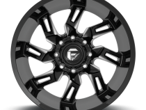 Aluminum Wheels 20X9 Lockdown D747 5 On 127 Gloss Black Milled 71.5 Bore 1 Offset Fuel Off Road Wheels