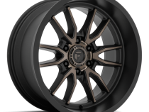 Aluminum Wheels 18X9 Clash 6 D762 6 On 120 Matte Black Double Dark Tint 67.06 Bore 1 Offset Multi Spoke Fuel Off Road Wheels