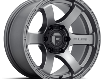 Aluminum Wheels 20X9 Rush D767 6 On 114.3 Matte Gunmetal Gray 66.06 Bore 1 Offset Fuel Off Road Wheels
