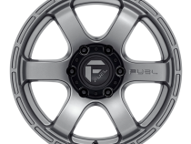 Aluminum Wheels 20X9 Rush D767 6 On 114.3 Matte Gunmetal Gray 66.06 Bore 1 Offset Fuel Off Road Wheels