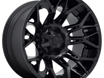 Aluminum Wheels 20X10 Twitch D772 5 On 114.3/5 On 127 Blackout 78 Bore -18 Offset Fuel Off Road Wheels