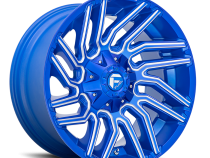 Aluminum Wheels 22X10 Typhoon D774 6 On 135/6 On 139.7 Anodized Blue MIlled 106.1 Bore -18 Offset Fuel Off Road Wheels