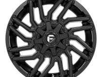 Aluminum Wheels 22X12 Typhoon D776 5 On 114.3/5 On 127 Gloss Black 78 Bore -44 Offset Fuel Off Road Wheels