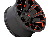 Aluminum Wheels 20X9 Assault D787 5 On 114.3/5 On 127 Matte Black Milled Red Tint 78.1 Bore 1 Offset Fuel Off Road Wheels