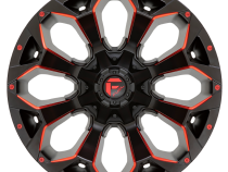 Aluminum Wheels 20X9 Assault D787 5 On 114.3/5 On 127 Matte Black Milled Red Tint 78.1 Bore 1 Offset Fuel Off Road Wheels