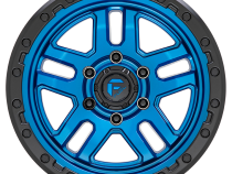 Aluminum Wheels 17X9 AMMO D790 5 On 127 Blue W/Black Lip 71.5 Bore -12 Offset Fuel Off Road Wheels