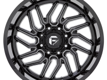 Aluminum Wheels 20X10 Hurricane D807 5 On 127 Gloss Black Milled 71.5 Bore -18 Offset Fuel Off Road Wheels