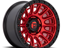 Aluminum Wheels 17X8.5 Cycle D834 5 On 120 Candy Red/Black Ring 65.07 Bore 34 Offset Fuel Off Road Wheels