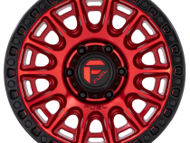 Aluminum Wheels 17X8.5 Cycle D834 5 On 120 Candy Red/Black Ring 65.07 Bore 34 Offset Fuel Off Road Wheels