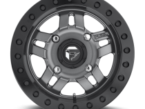 Aluminum Wheels 15X7 Anza UTV D918 4 On 136 Matt Anthracite Gray Beadlock 110.2 Bore 13 Offset 5 Spoke Fuel Off Road Wheels