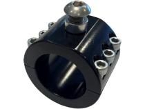 Apex Chassis Heavy Duty Stabilizer Clamp Black 2 Inch ID Fits: Fox ATS