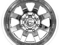 Dually Wheels 22X8.5 FF09D Dually DE09 PO 8 On 200 Polished 142.2 Bore -202 Offset Outer Dually Fuel Off Road Wheels