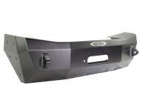 Jeep JK Shorty Front Bumper For 07-18 Wrangler JK With Winch Plate No Bull Bar Rigid Series Rock Slide Engineering