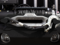Winch Line Hook Black Fishhook Fishbone Offroad