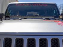 Jeep JL Cowl Light Bracket 18-Pres Wrangler JL Fishbone