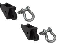 Jeep JK Rear D-Ring Frame Mounts 2007 to 2018 JK Wrangler, Rubicon and Unlimited Fishbone Offroad