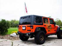 Jeep JK Rear Bumper Mako 07-18 Wrangler JK Fishbone Offroad