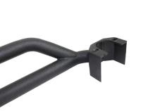 Jeep JK Rock Sliders 2 Door 07-18 Wrangler JK Unlimited Steel Black Textured Powdercoat Fishbone Offroad