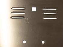 Jeep TJ Hood Louver Raw Unpainted 97-02 Wrangler TJ Fishbone Offroad